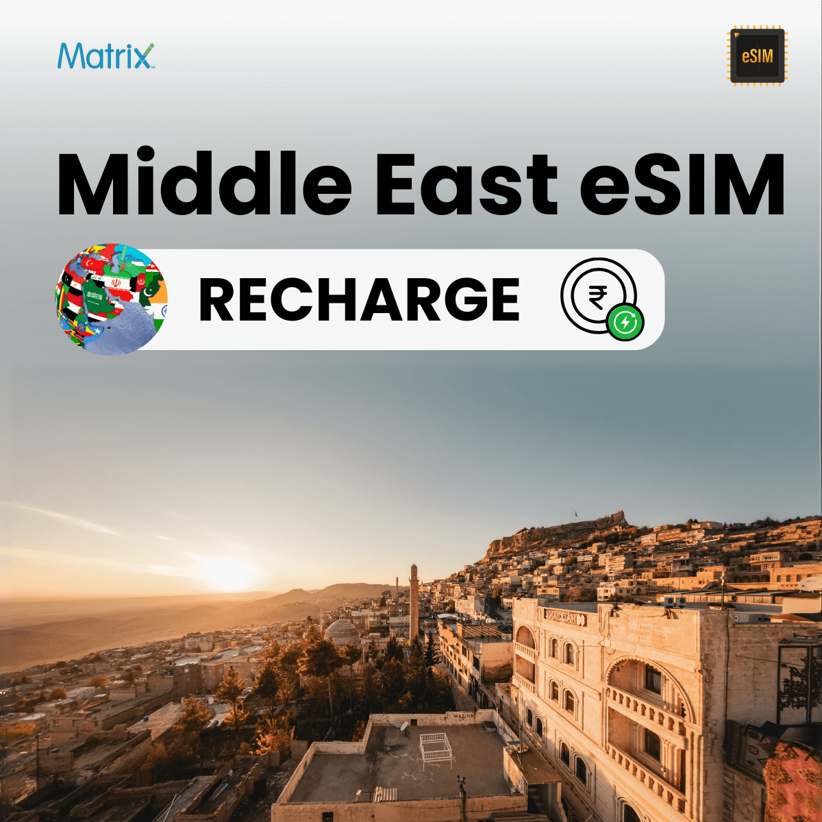 Middle East eSIM Recharge...
