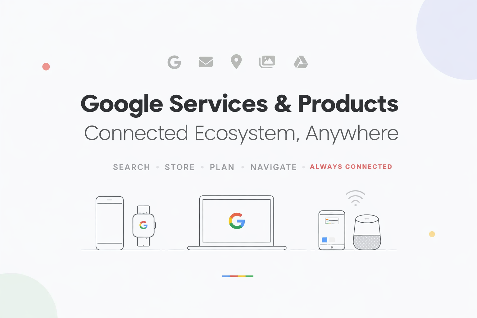 Google Services and Products for Travel + Matrix eSIM