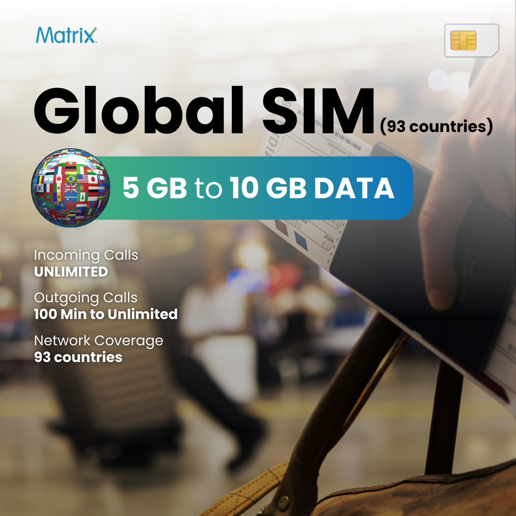 Buy Global Prepaid SIM (93 countries)