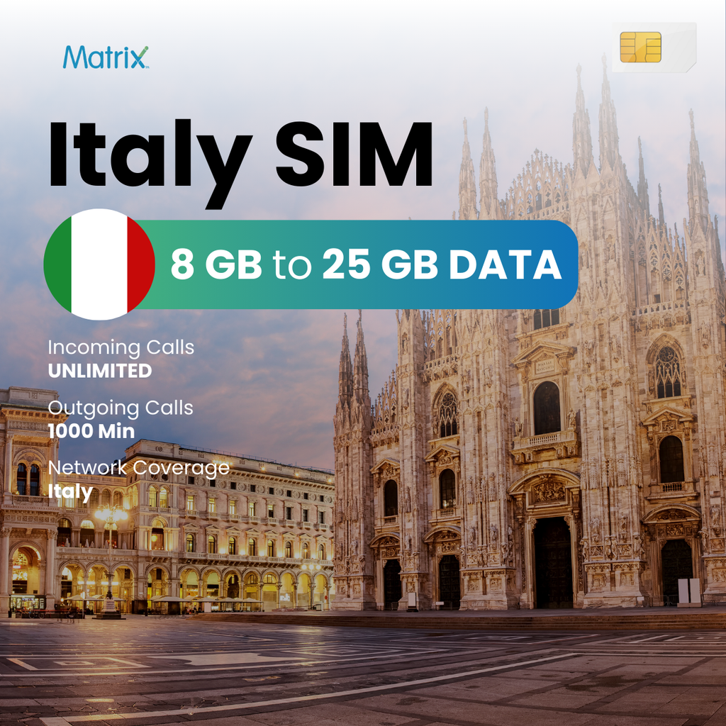 Buy International SIM for Italy