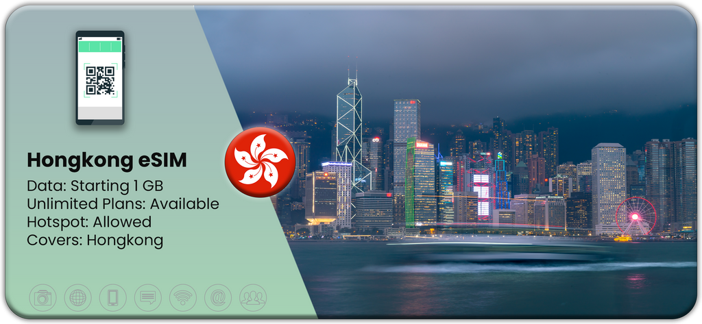 Buy Travel eSIM for Hongkong at Matrix