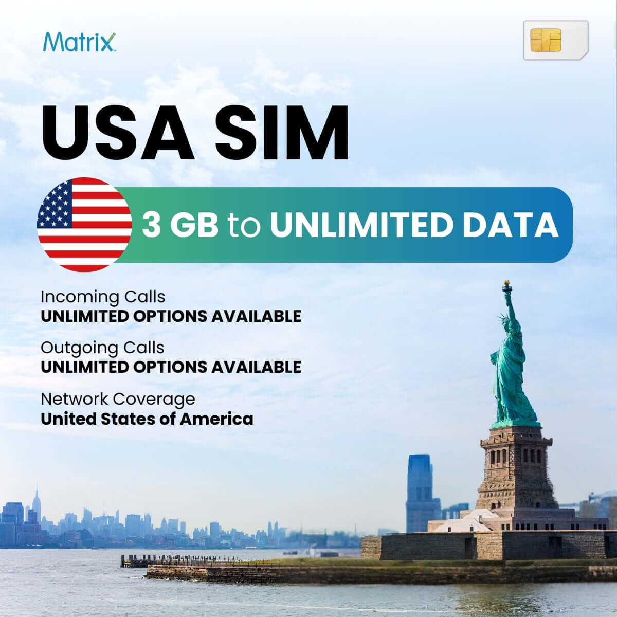 USA SIM (TC Special) – Matrix