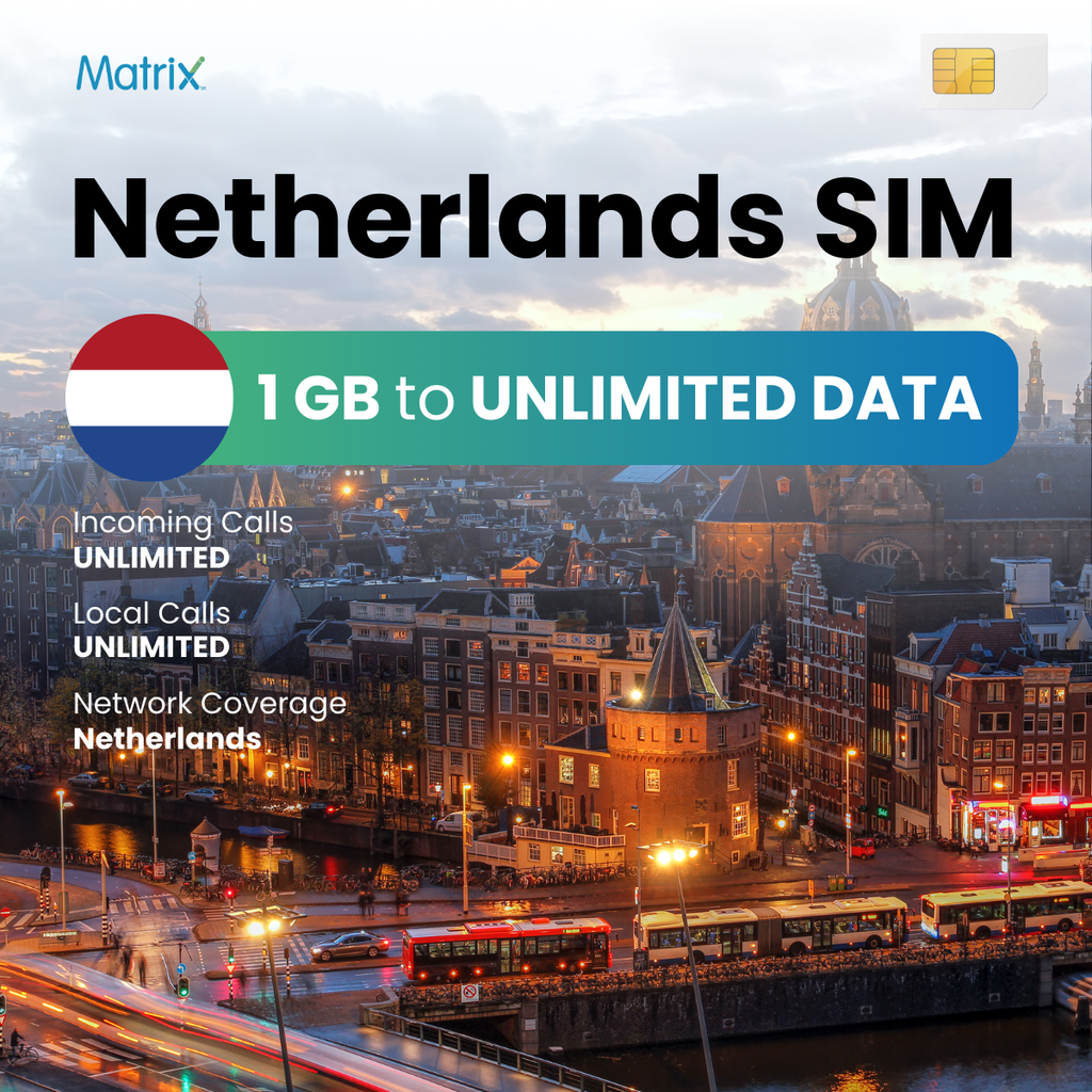 Buy Netherlands Prepaid SIM